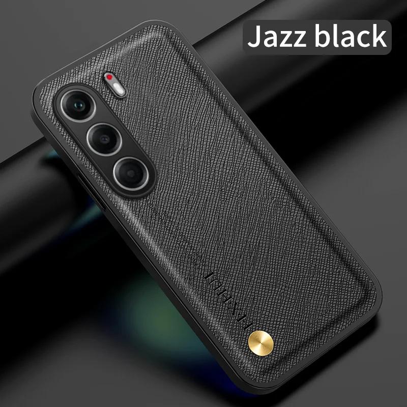 Car Magnetic Holder Shockproof Case For Tecno Camon 40 Pro 5G Leather Texture Protective Cover For Infinix Note 50 Pro+ 40 Pro