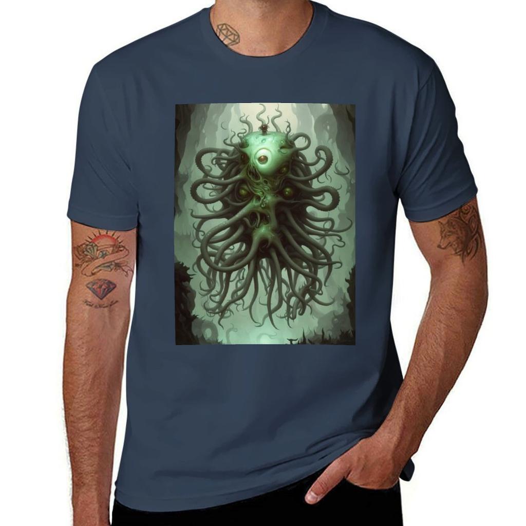 Cosmic Horror  Tentacled Terror TShirt Dry Fit Athletic Short Sleeve Shirt