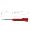 Test Leads Pin Flexible Test Probe Tips 0.7mm Connector Multimeter Needle 4.32mm Banana Socket for Car Tester Red/Black