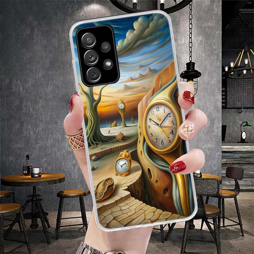 Salvador Dali Art Soft Phone Case For Samsung Galaxy S22 S23 S24 S25 Edge S26 Ultra S20 FE S21 Plus + Fundas Coque Galaxy S20 S2