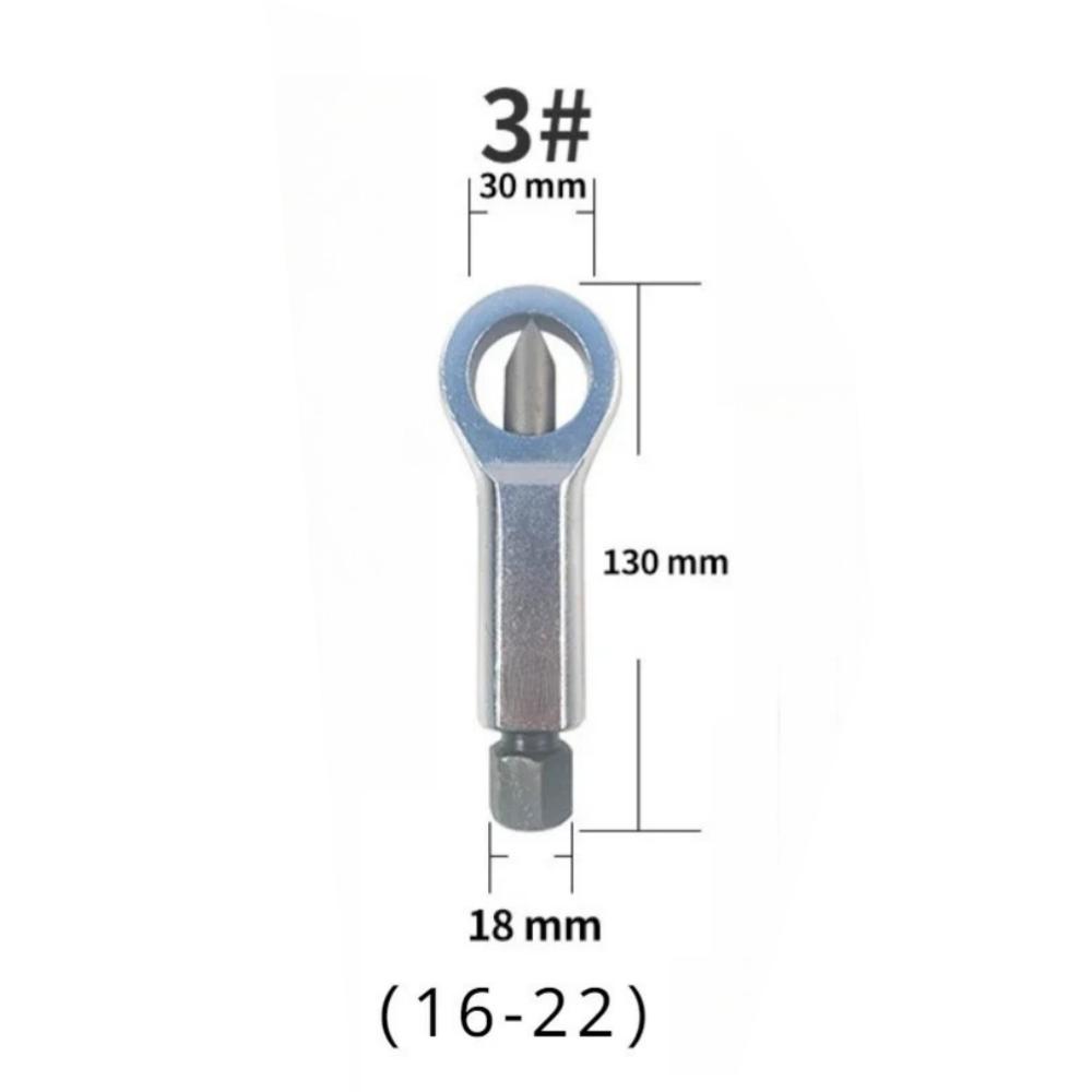 9-27mm Nut Splitter Tool Set Heavy Duty Metal Nut Splitter Tool Accessories for Workers DIY Families