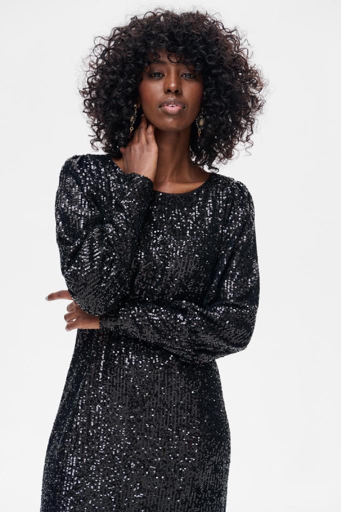 Selesti Black 34 Dress