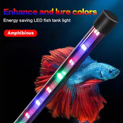 1Pc 17-47CM USB Plug Aquarium Light LED Waterproof Fish Tank Light Underwater Lighting Submersible Lamp Plant Grow Lamp 110V