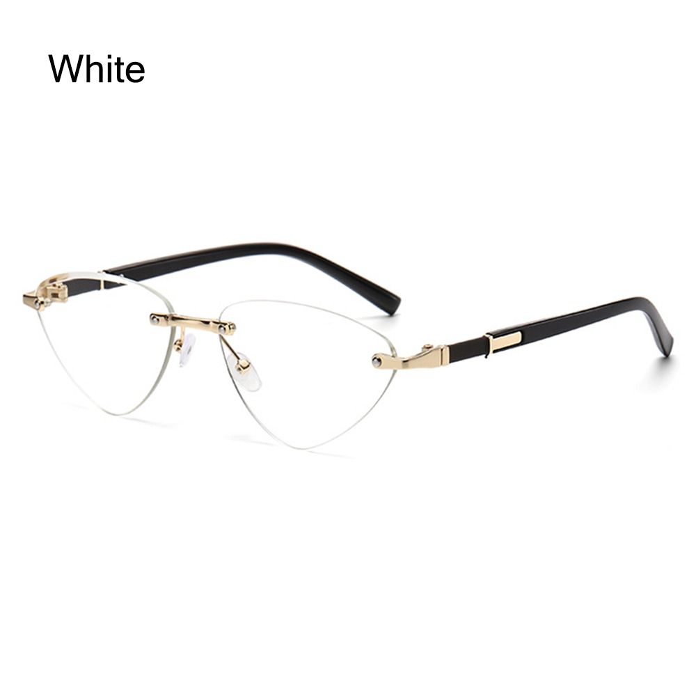 Triangular Cat Eye Sunglasses for Daily Use Punk UV400 Protection Unique Temples Shades Cut-Edge Hip-Hop Sun Eyeglasses