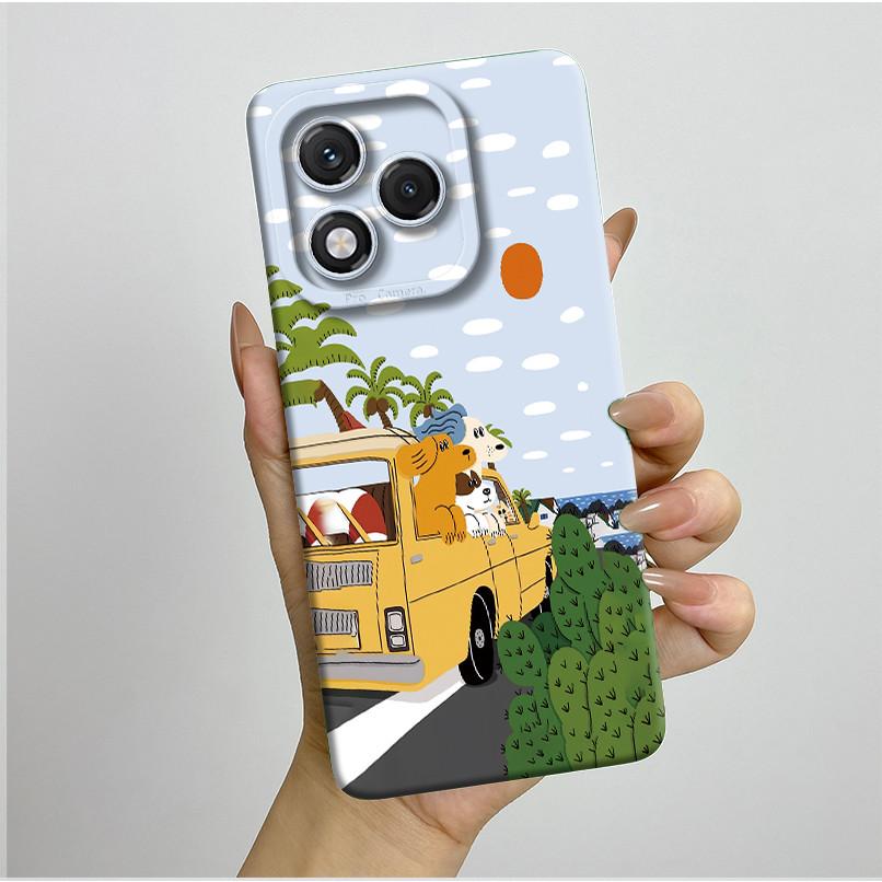 Pretty Butterfly Flowers Cover For Honor 400 Lite Casing ABR-NX1 For Honor 400 Honor400 Lite 5G Silicone Back Covers Case Bumper