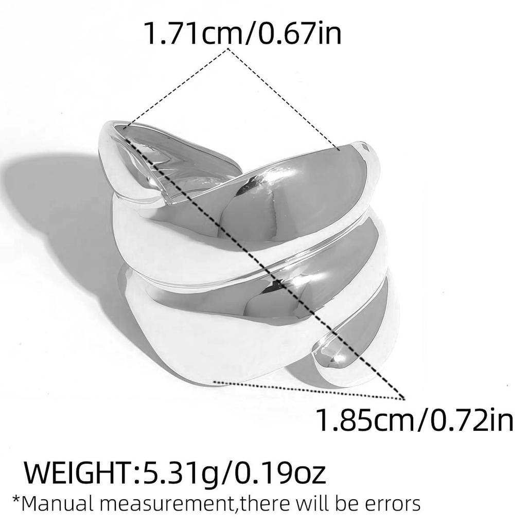 Vintage Irregular Rings Set Geometric Metal Gold Silver Color Open Ring for Girls Women Men Goth Punk Couple Jewelry