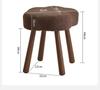Creative Cloud Makeup Bench Lamb Fleece Dressing Stool Makeup Chairs Cute Vanity Chair Light Luxury Home