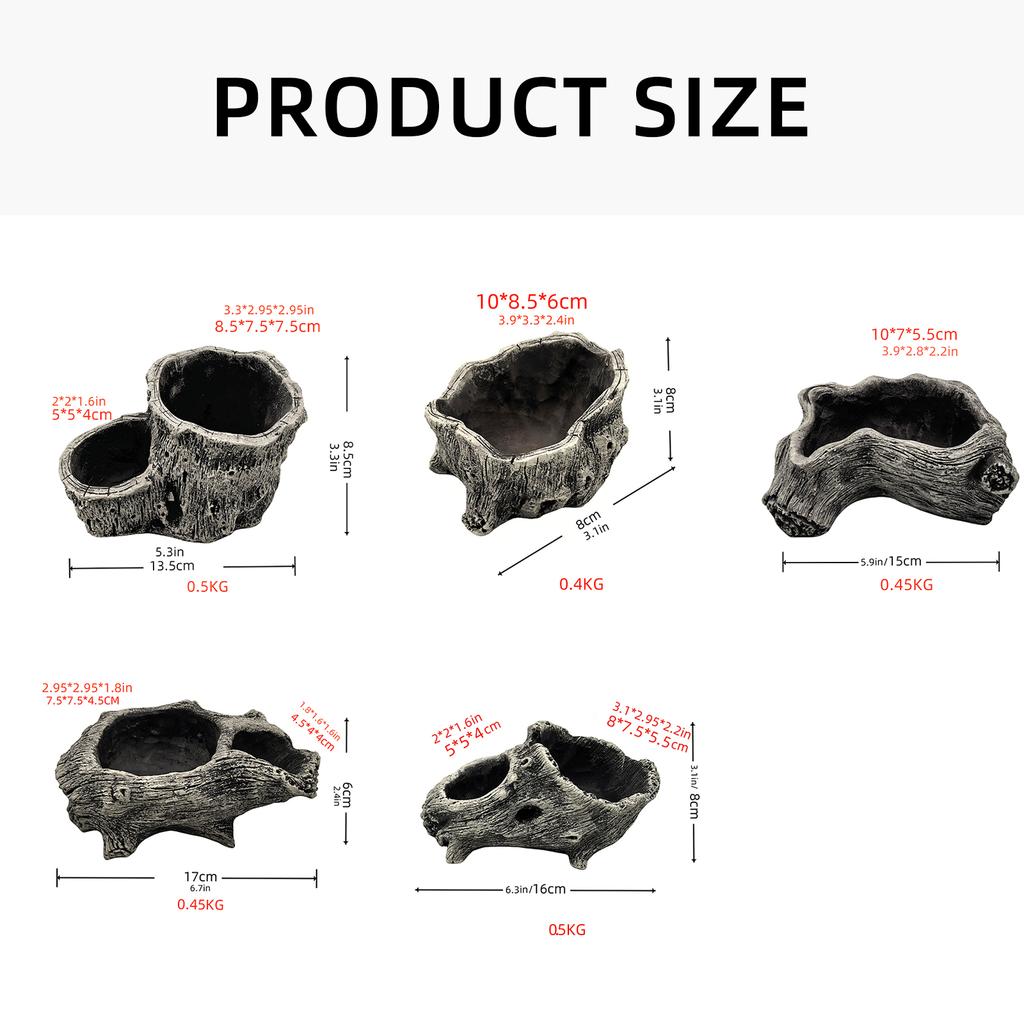 Artistic Cement Flowerpots with Tree Root Designs for Creative Office Home Decoration Balcony Garden Spaces Desk Display