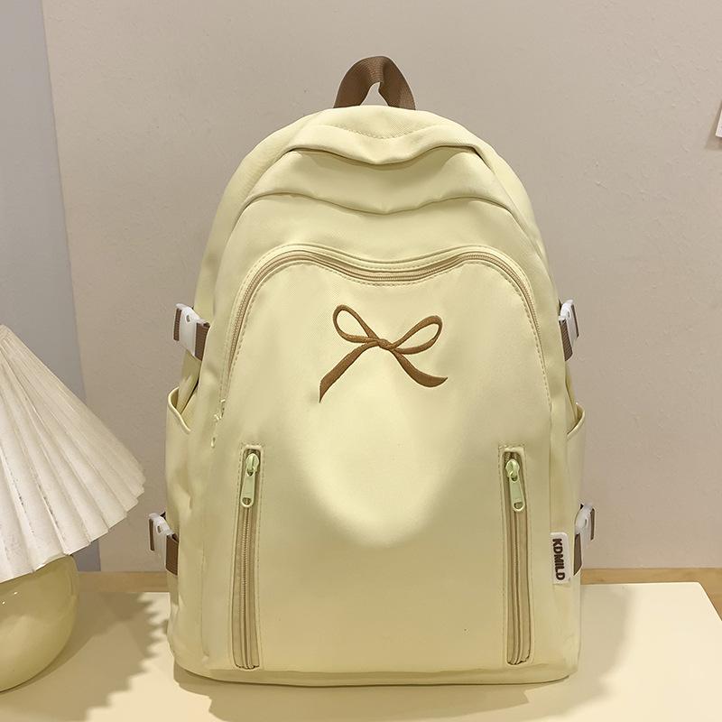 Schoolbags for Children Elementary School Students  Girls Junior High School Students with Bows and Small Backpacks