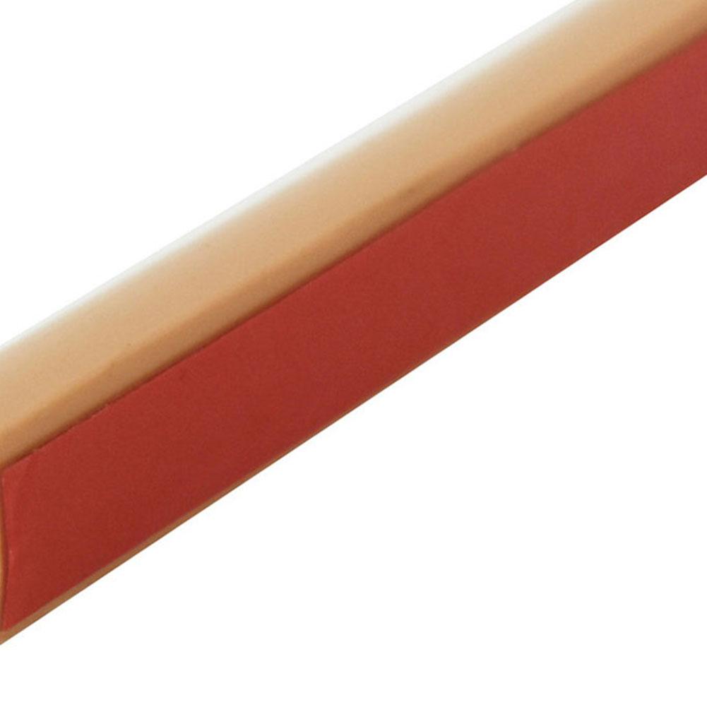 Flexible Quarter Round Molding Self Adhesive Edge Trim Peel and Stick Bendable Molding Trim for Wall Edge Corner Cabinet Edge