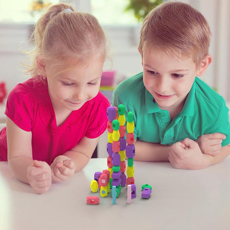 Silicone Building Blocks Toy For Kids Educational Diy Creative Play Set For Early Learning