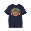 Wisconsin Dairy Farm T-Shirt | Vintage Mid-Century Travel Luggage Tag Tee | Americas Dairyland Souvenir | WI Gift