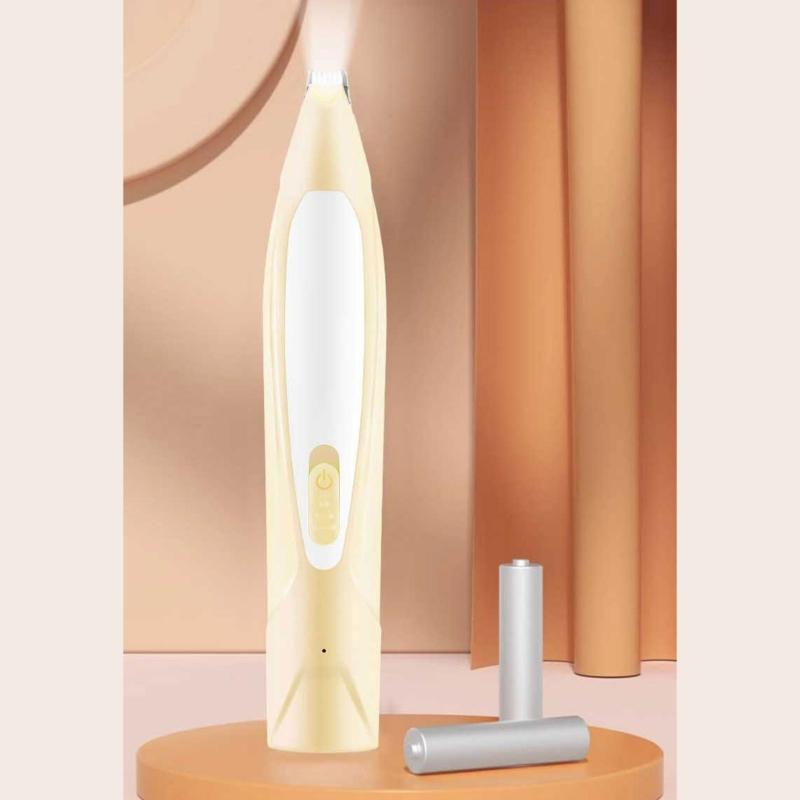 Cat Grooming Shaver with Light Low Noise USB Rechargeable Shaver Pet Hair Trimmers Set Suitable for Dogs Cats Long Hair
