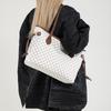 Moda nicho casual para mujer simple retro nuevo bolso tote de hombro portátil de gran capacidad para mujer