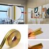 Curved Right Angle Edge/Corner Molding Trim Tape/Wall Edge Decorative Strip/Pvc Decoration Line/Self-Adhesive