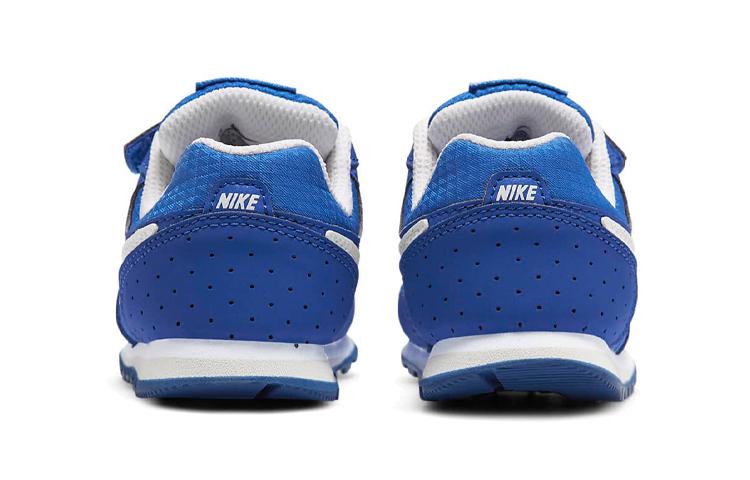 Nike MD Runner Stoff Rutschfest Abriebfest Niedrig geschnittene Laufschuhe Blau Weiß Kleinkind und Kleinkind 652966-424