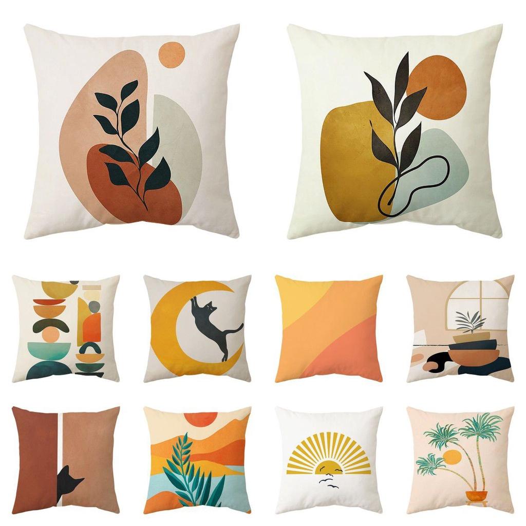 Nordic Style New Abstract Printing Pillow Cover For Modern Living Room Decor