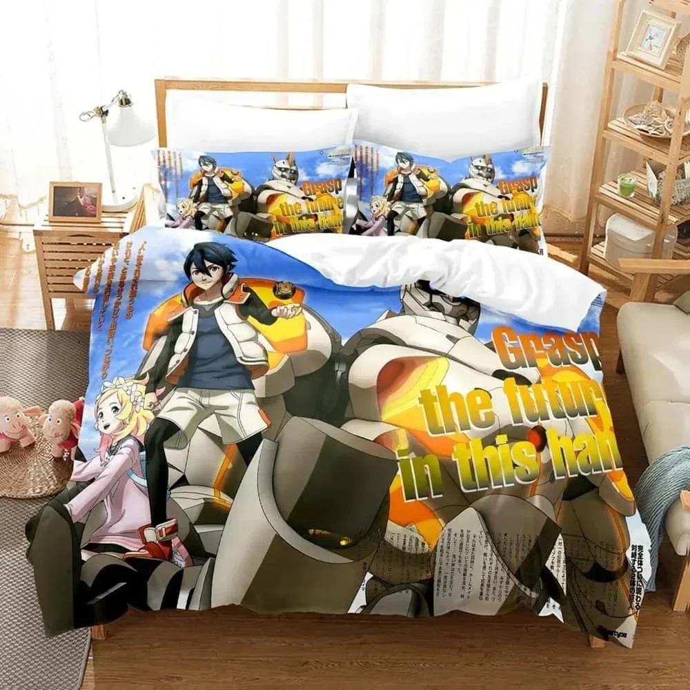3D Print Anime Bbkbrnk Printed Bed Set Duvet Cover Pillowcase Bedding Set Bed Linen Sheet Quilt Cover Full Queen King Size