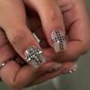 6 Grids/Box Nail Art Rivets Kit Metal Spike Studs DIY Nail Embellishments  Gothic