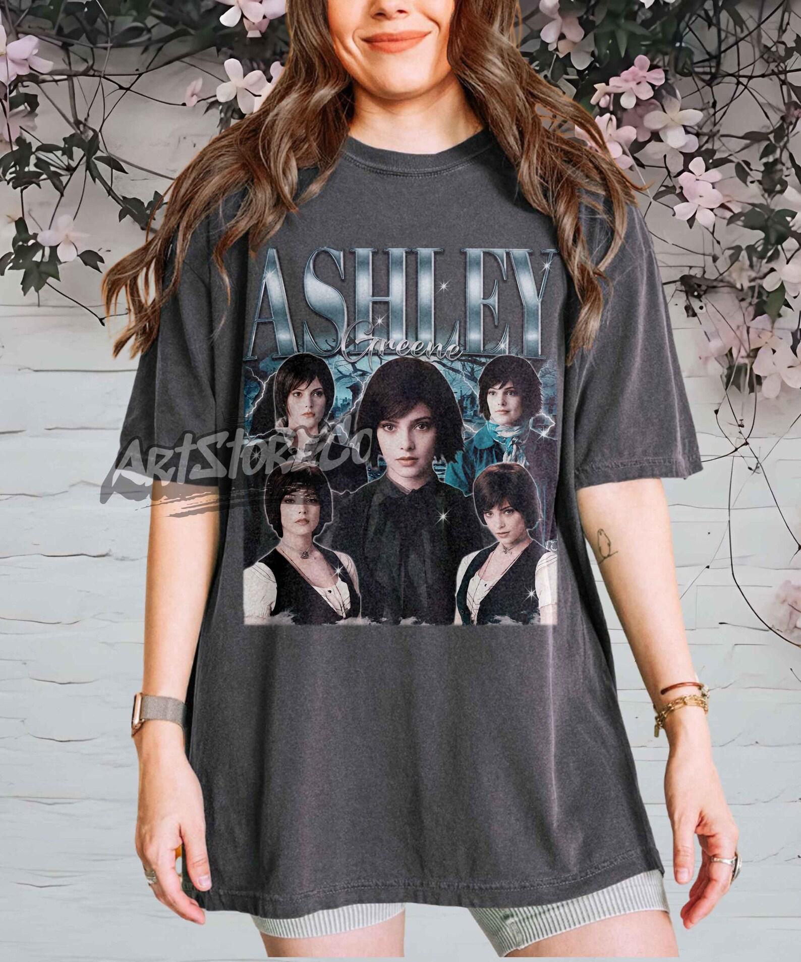 Ashley Greene Retro Graphic Tee, Vintage Inspired Apparel L