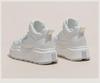 Damskie stylowe białe sneakersy high-top na grubej podeszwie - Kolekcja Jesień/Zima 2025