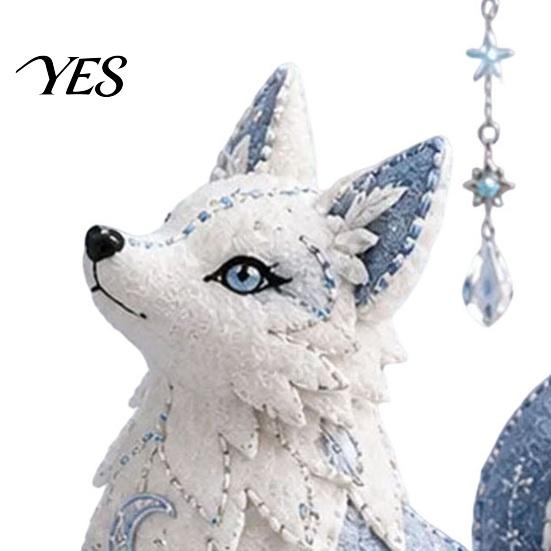 Easy Sewing Project for Beginners Arctic Animals DIY Patchwork Kit Beginners, Winter Guardians Animal Kit, 3D Beginner Stuffed Mythical Creature Craft