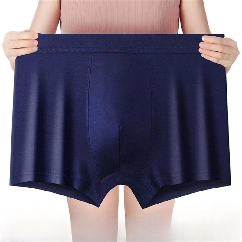 5 Pcs Men's Plus Size Underwear Comfortable Boxer Briefs Mid‑Waist Breathable Panties L XL XXL 3XL 4XL 5XL 6XL