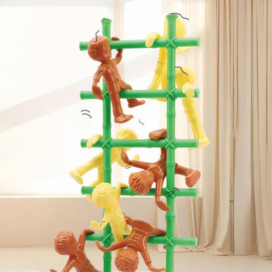 Ladder Climbing Balance Board Game Multi-players Interactive Toddlers Boys Girls Hand-Eye Coordination Stair