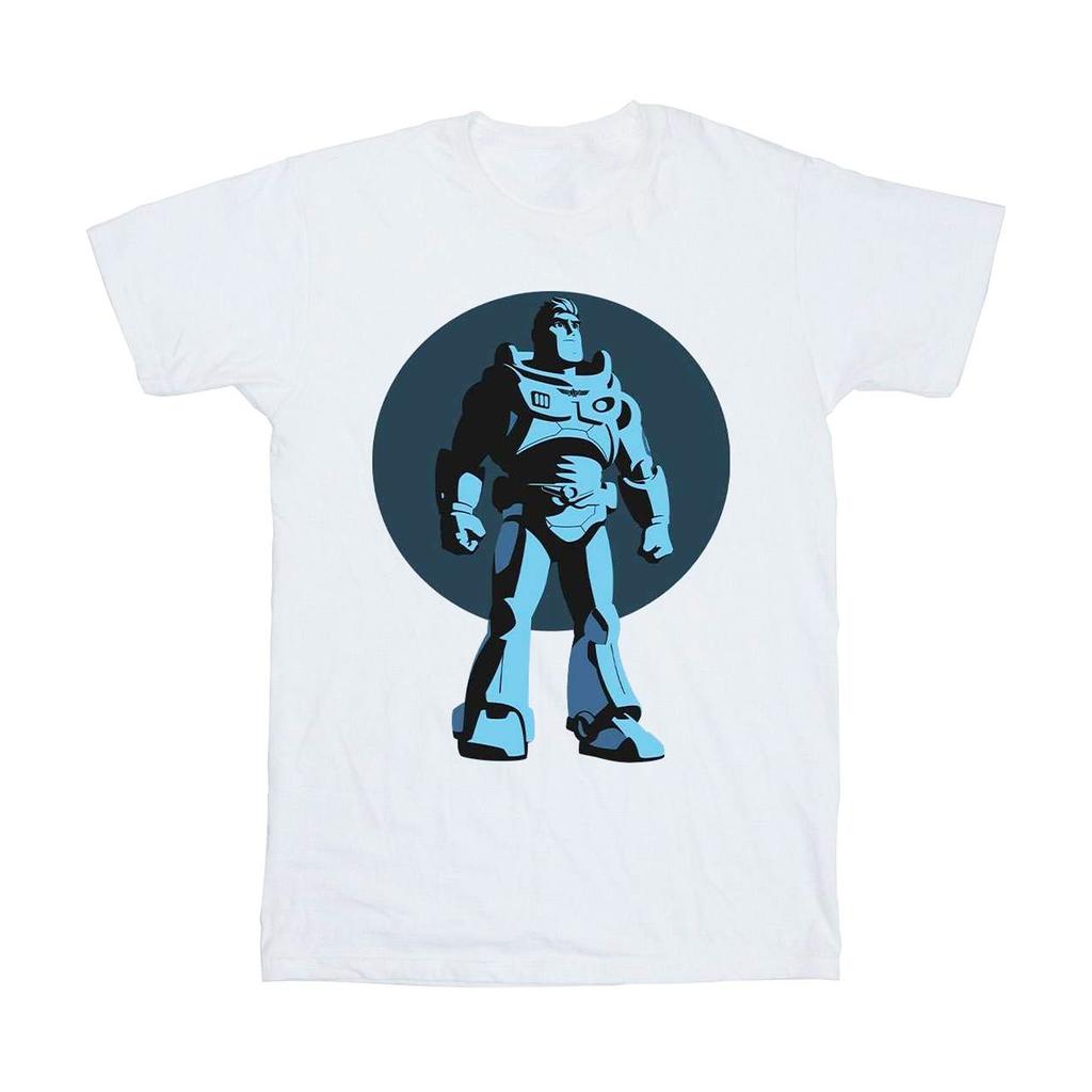 Disney Mens Lightyear Buzz Standing Circle T-Shirt
