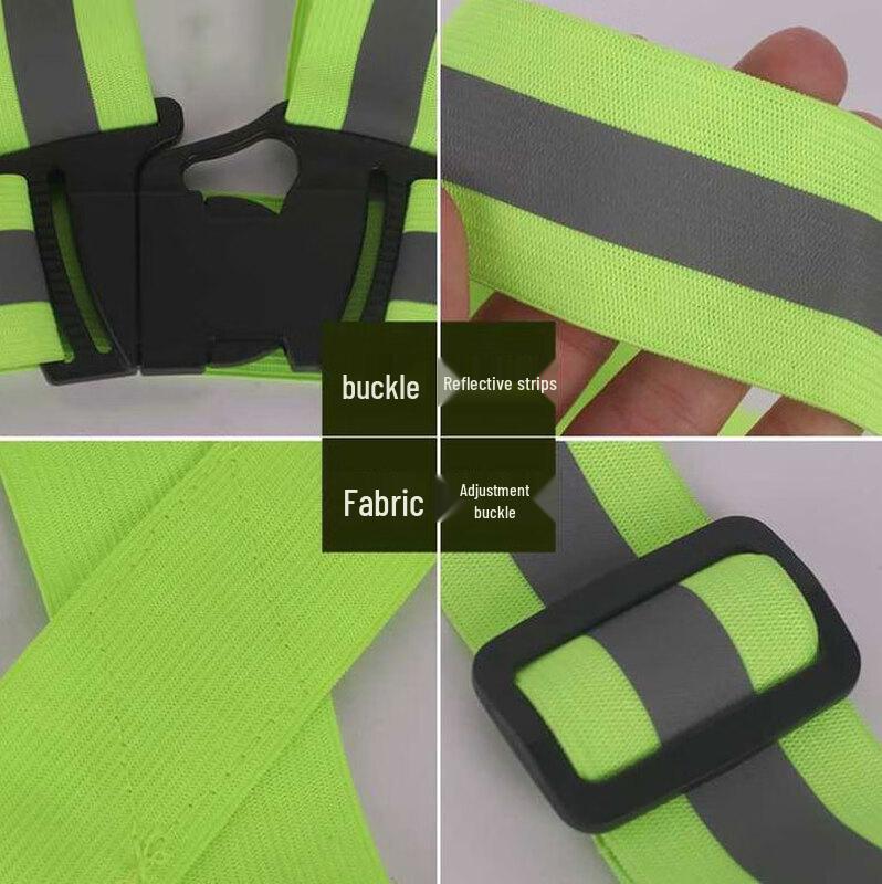 OLOMM Safety Luminous Reflective Vest