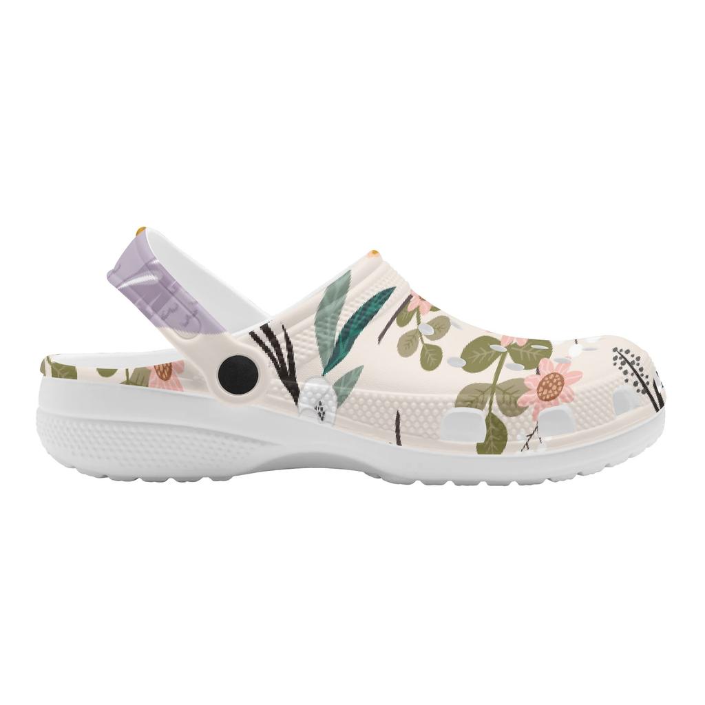 Daily Print EVA Clogs Unisex Comfortable Breathable Slip On Casual Footwear Lightweight Summer Sandals Casual Daily Wear