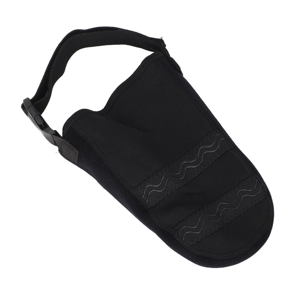 Improved Antislip Antidirty Double Adjustment Rear Heel Pad Black