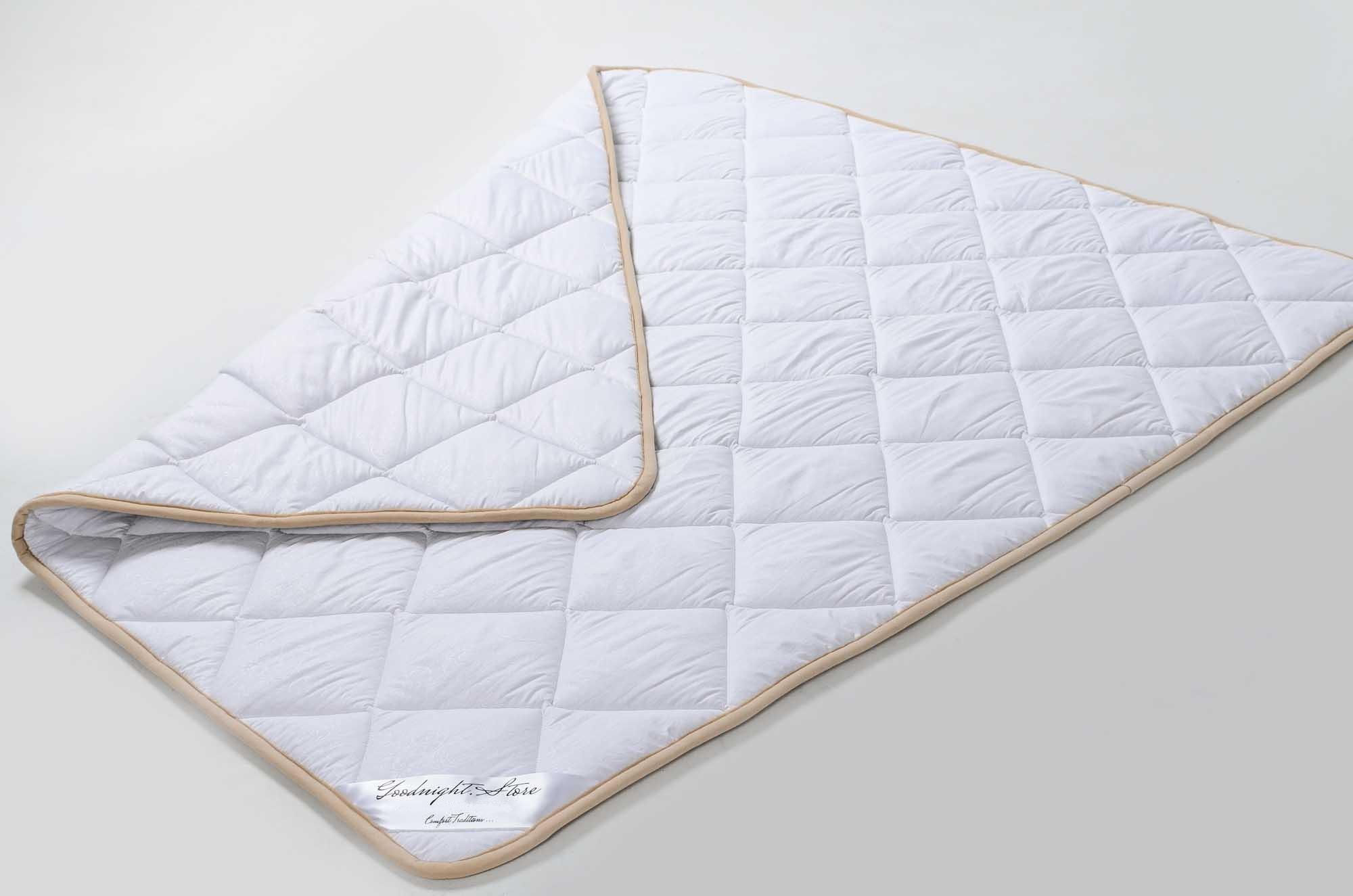 

Ковдра з овечої вовни мериносів 400 г / м2 Goodnight.Store Білий Всесезонне 100 x 140 cm білий