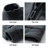 ROMON Men's Warm Fleece Stand-Collar Jacket