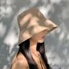 Hot Selg Custom Fashion Summer Sun Sunscreen Fisherman Cap Bucket Hats Straw Hat for Women