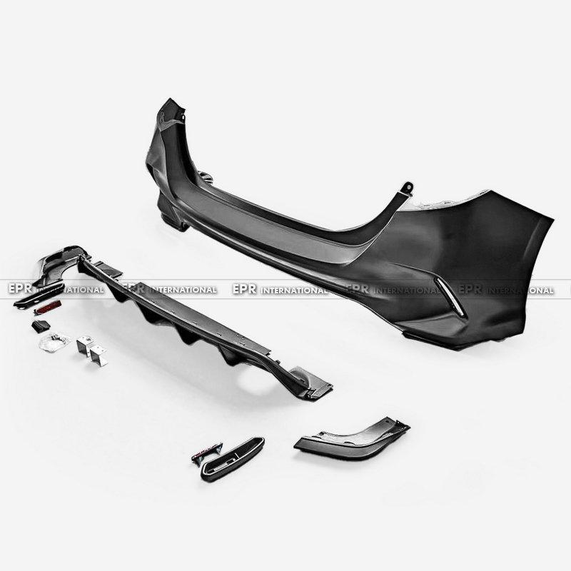 Honda Civic Hatchback FL1/FL5 PP Rear Bumper Diffuser
