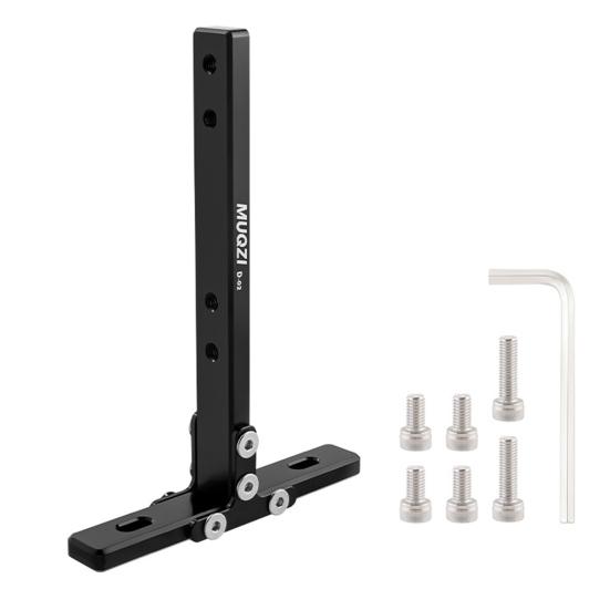 Bike Water Bottle Cage Adapter with Wrench Screws Lightweight Aluminum Alloy Mountain Road Bicycle Water Bottle Holder Mount Base Bike Accessories