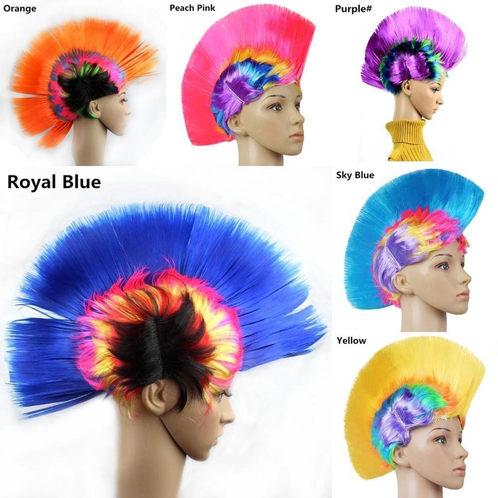 Hilarious Halloween And Christmas Wig Colorful Party Prop Hen Crown Headpiece