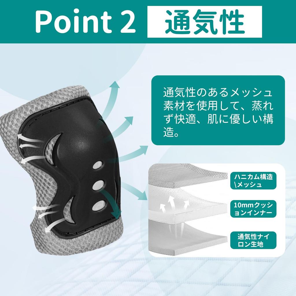 Set Protector LittleSo pentru Vârste Potrivit pentru Role și Include Genunchiere pentru Include Geantă de Depozitare Copii 6 Piese 3-12, Biciclete, Skateboards,
