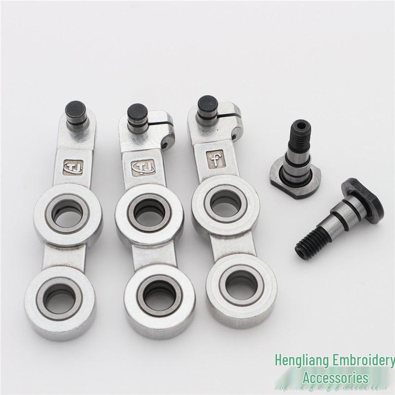 Three-Hole Aluminum Connecting Rod for Embroidery Machine TJ Pin No.1 (One Piece)