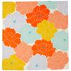 Musubi Furoshiki 100 Himemusubi Adeline Klam Botan Orange 100cm Organic Cotton 100x100
