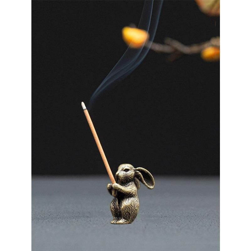 Chinese Zodiac Incense Holder, Vintage Alloy Incense Burner for Ox, Horse, Pig, Chicken, Rat, Dog, Snake, Dragon, Monkey, Sheep, Tiger, Rabbit, Turtle