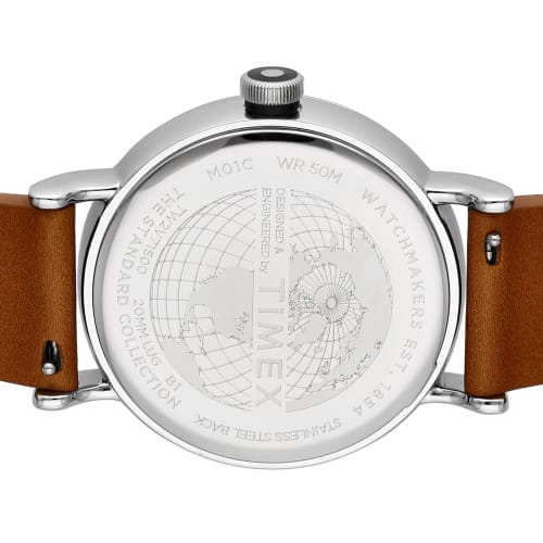 TIMEX Men's Standard Sub-Second Champagne Watch TW2V71500