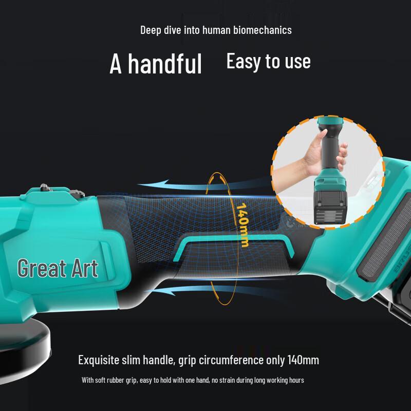 Dayi Cordless Brushless Angle Grinder CN plug (adapter included)