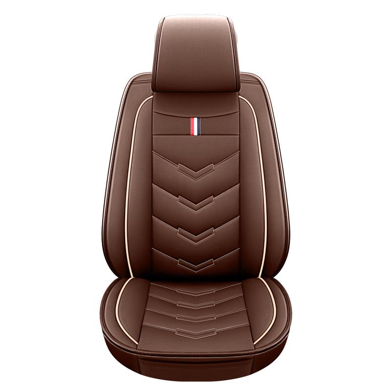 Universal Four Seasons Leather Car Seat Cover - Full Surround Cushion