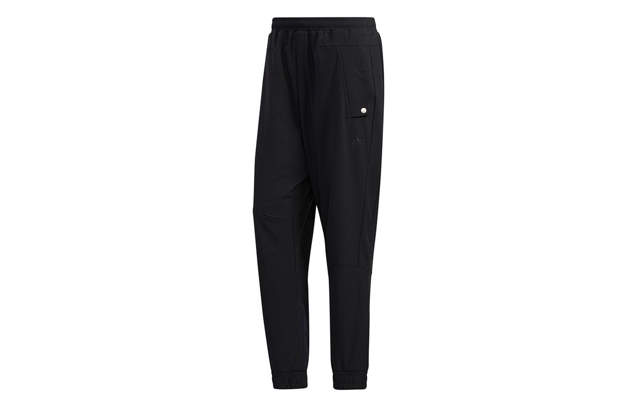 

Adidas Knitted Sweatpants Men s Black Moderate Straight Fit Pants GP6401 M