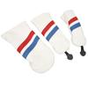 3PCS Golf Club Head Cover for Driver Fairway Woods Headcovers Golf Accessories Hybrid UT Head Covers Set