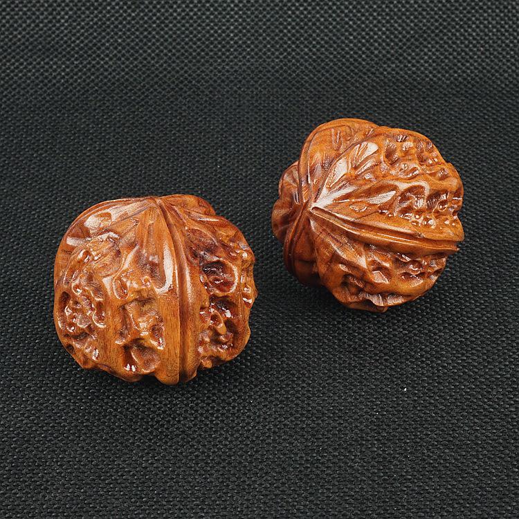 Bílé palisandrové ořechové masážní fitness míčky