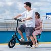 AOVOPRO Adult Electric Scooter with Seat Rear Basket 500W Motor 48V Battery LCD Display