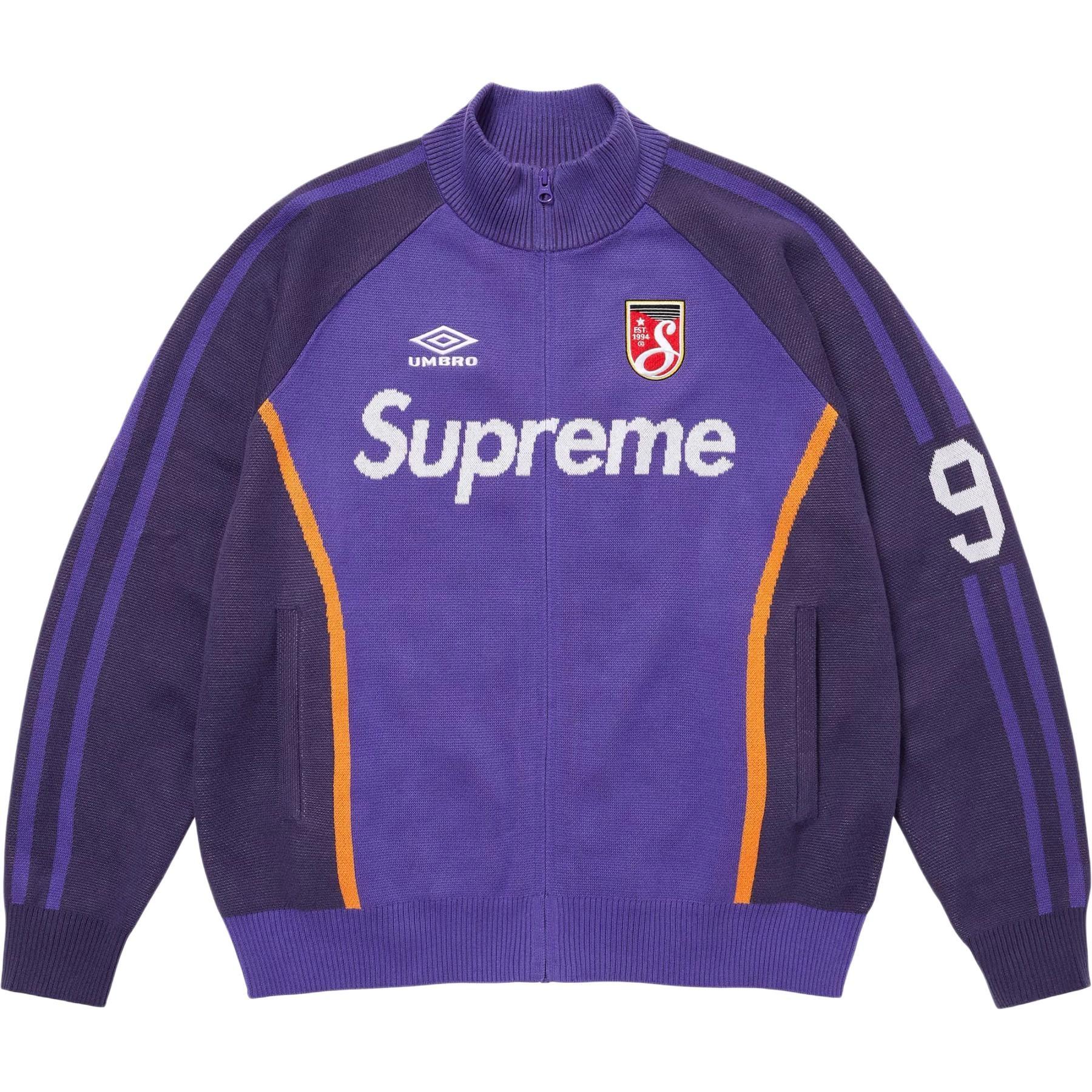 Supreme x Umbro® zip-up sweatshirt Unisex